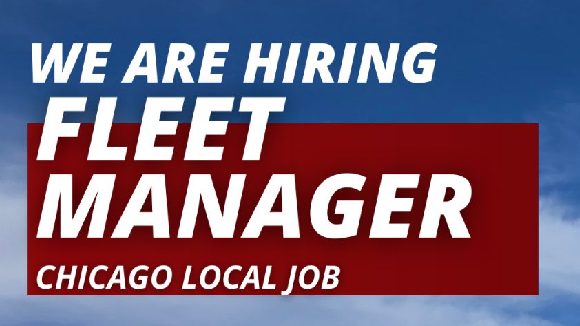 WE ARE HIRING FLEET MANAGER