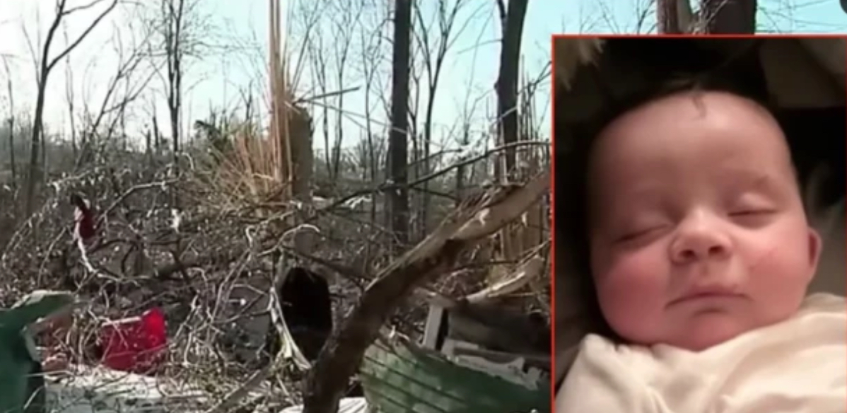 Beba koju je usisao tornado i bacio na drvo pronađena živa: "Videli smo kako je kolevka poletela u vis" (VIDEO)