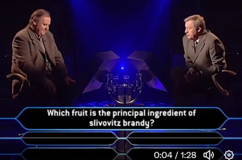 Od čega se pravi šljivovica? Takmičar nije imao pojma, pa je pozvao mamu (VIDEO)