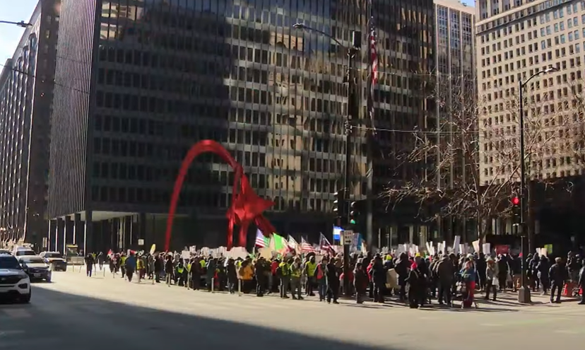 Protesti u Čikagu protiv drugog mandata Trump-a