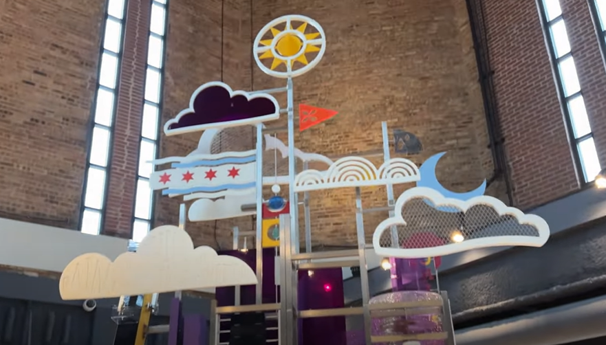 Zimska čarolija igre u Dečijem muzeju u Čikagu