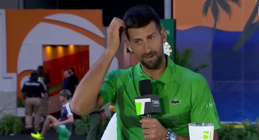 Đoković u četvrtfinalu Majamija, Muzeti nemoćan