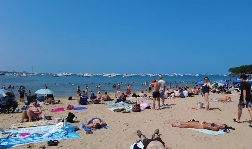 Najbolje plaže u Čikagu za porodice: Gde da se rashladite ovog leta