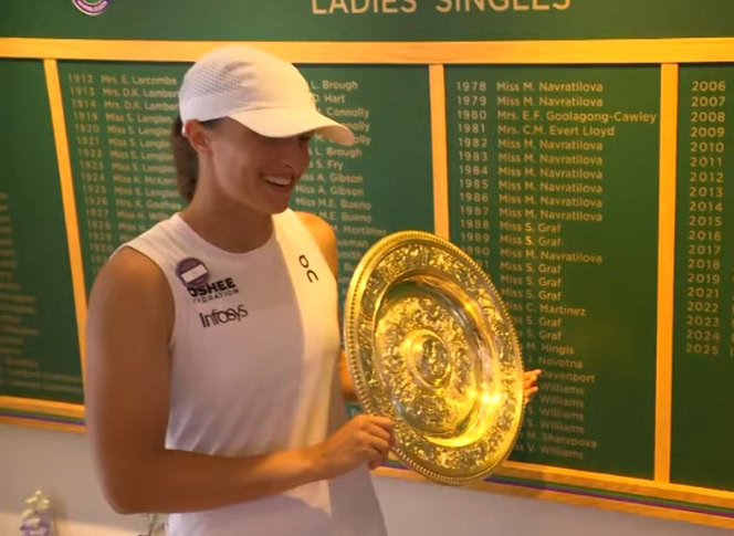 Svjontek rekordom do prve vimbldonske titule, Anisimova bez ikakve šanse