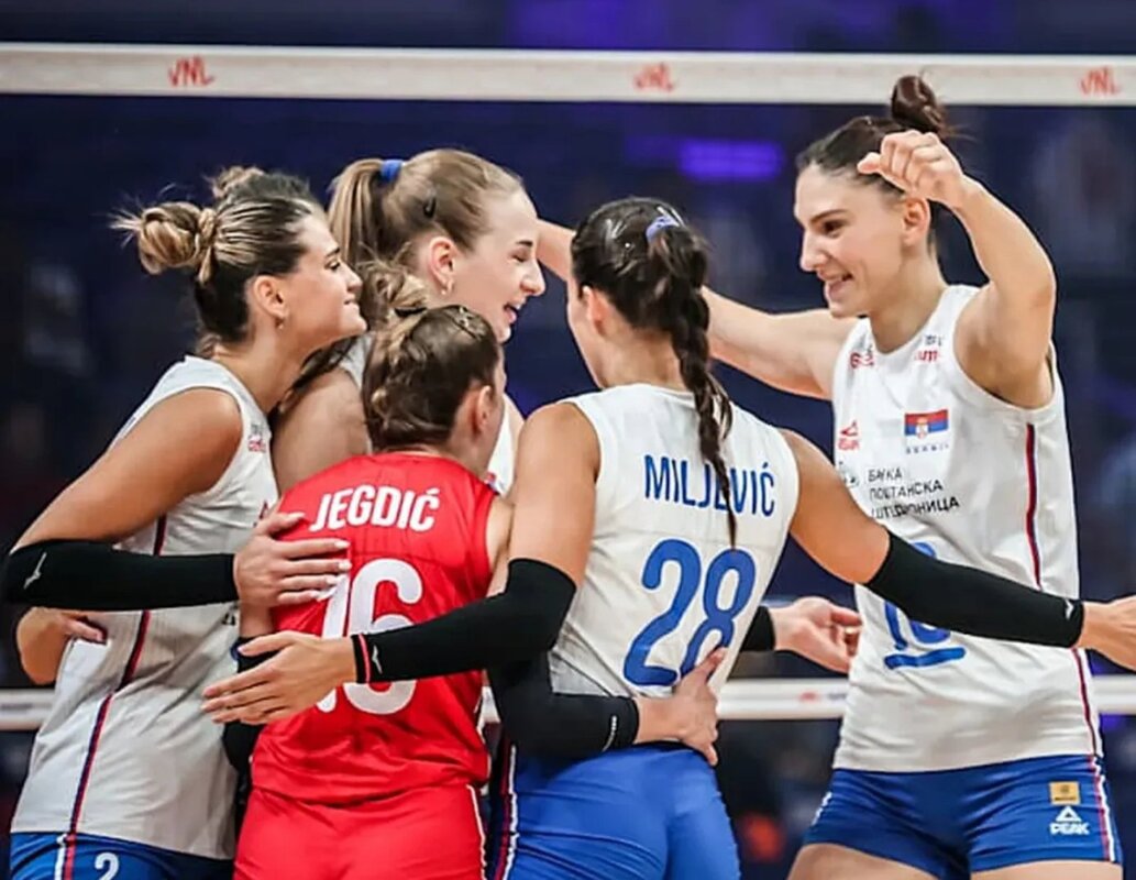 Odbojkašice Srbije upisale drugu pobedu u Ligi nacija