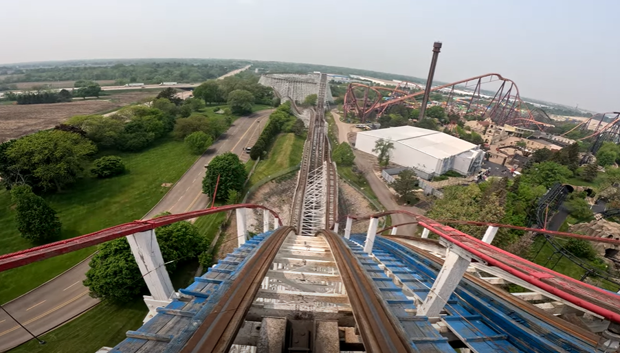 Poslednja vožnja “Raging Bull”: Six Flags Great America zatvara čuveni roller coaster zbog renoviranja