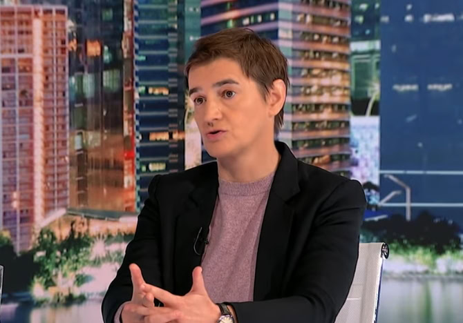 Brnabić o litijumu: Projekat u fazi procene uticaja na sredinu, rezultati za 18 meseci