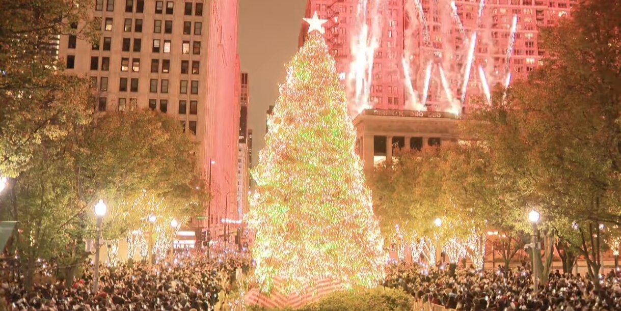 Čikago svečano otvorio prazničnu sezonu: Paljenje jelke, marketi i praznični duh u celom gradu