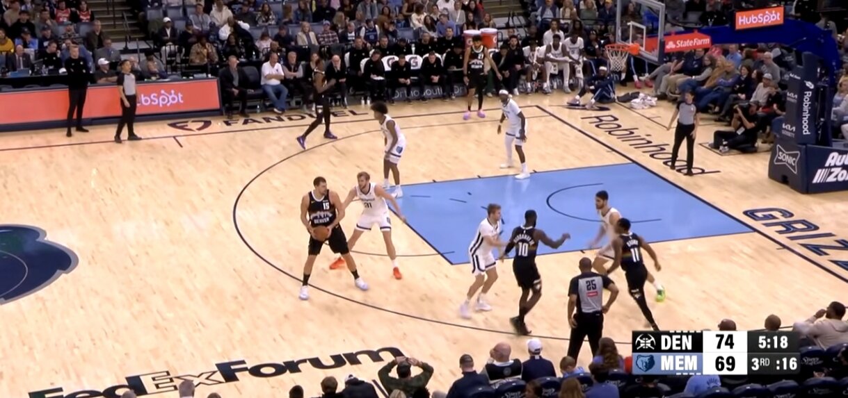 Deseti tripl-dabl Jokića u sezoni, Nagetsi bolji od Grizlisa