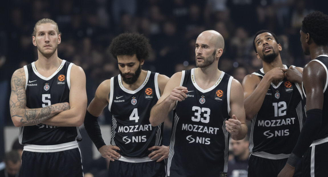 Crno-bela solidarnost na delu: KK Partizan sav prihod od ulaznica protiv Olimpijakosa poklanja FK Partizan