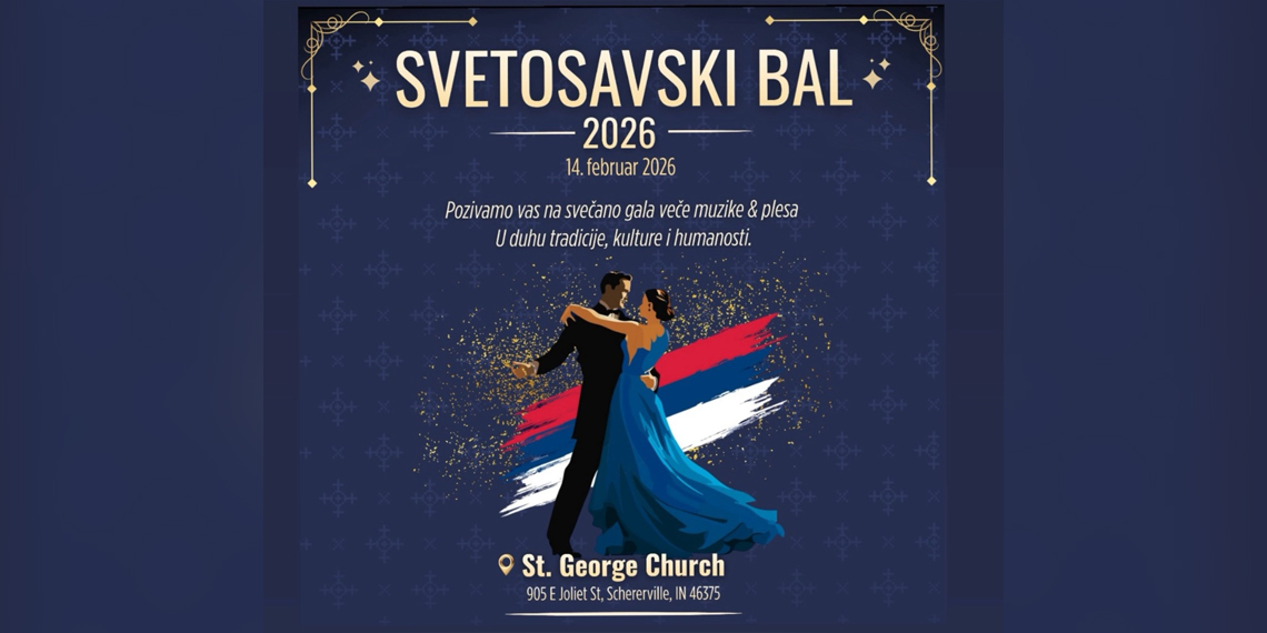 Treći Svetosavski bal u Americi: Proslava tradicije i humanosti u Indijani