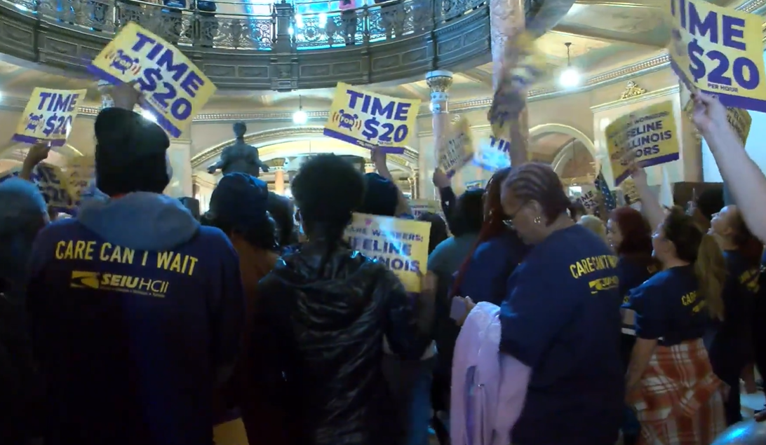 Negovatelji u Illinois-u traže veće plate – “Brinemo o najranjivijima, vreme je da budemo pošteno plaćeni!”