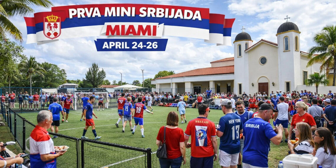 MAJAMI "GORI" U RITMU SRBIJE: Mini Srbijada, tri dana sporta, emocije i nostalgije