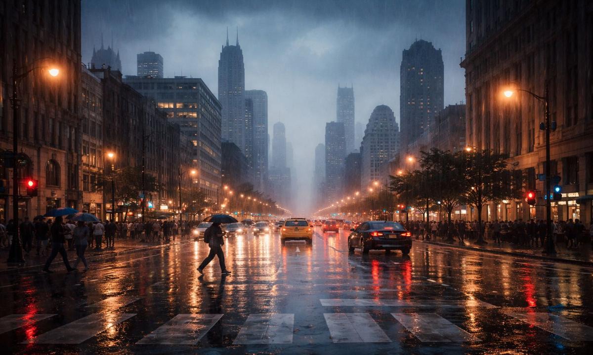 Stižu snažne oluje u Chicago: Dramatičan temperaturni skok na 27°C donosi rizik od nepogoda