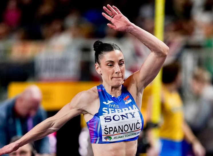 Ivana Španović pobedila na mitingu u Košicama