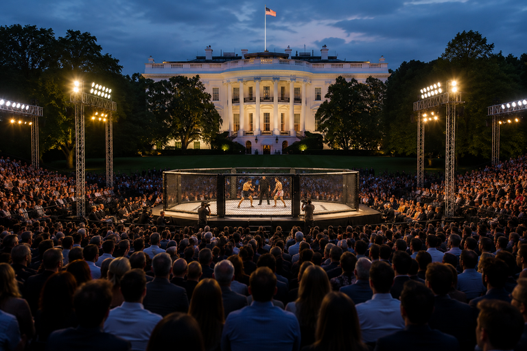 Donald Trump slavi 80. rođendan na način kakav Amerika još nije videla: UFC spektakl u Beloj kući izazvao burne reakcije