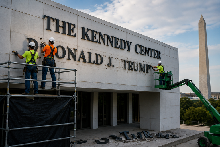 Ime Donalda Trump-a uklonjeno sa Kennedy Centra: Sud naredio hitnu promenu