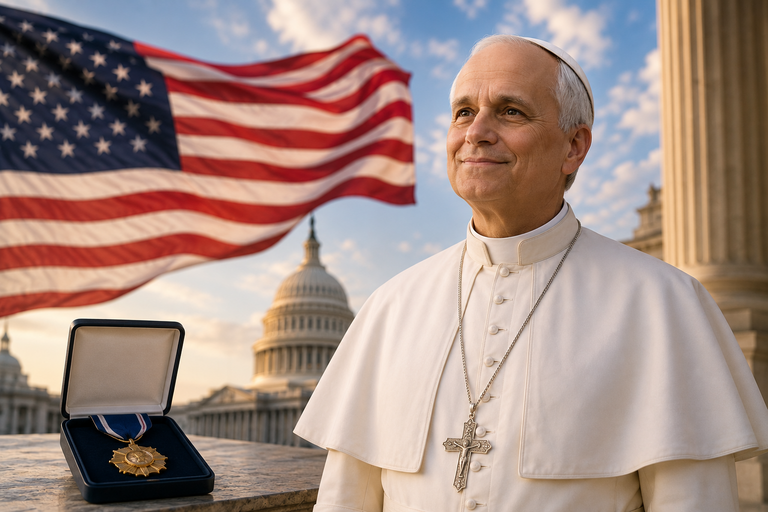 Papa Lav XIV dobija Medalju slobode u SAD