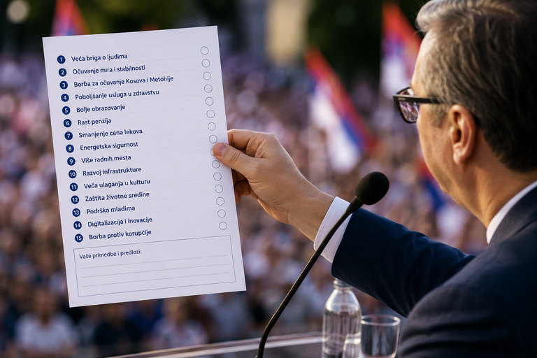 Vučić: Građani će 27. juna moći da predlože šta država treba da uradi, pokreće se i portal "Ko si, bre, ti"