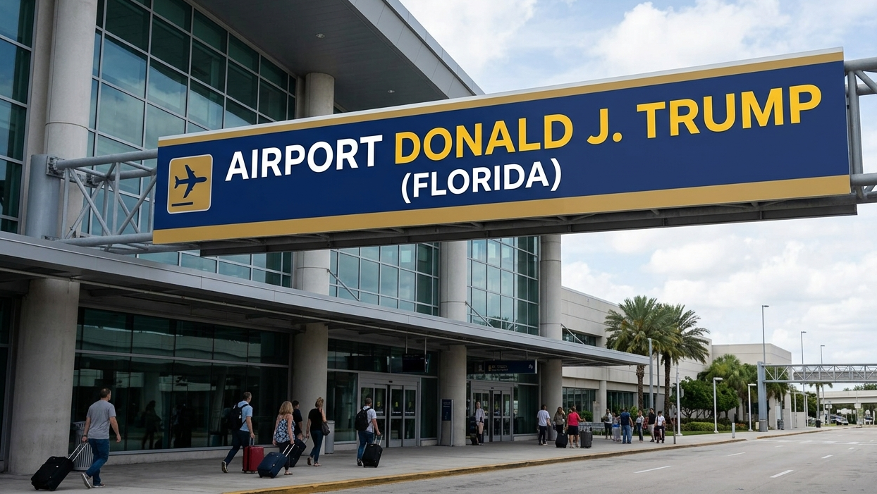 Istorijska odluka na Floridi: Američki aerodrom i zvanično dobio ime po Donald Trump-u, menja se i oznaka leta