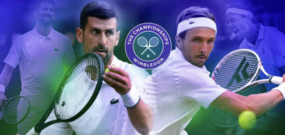 Đoković u osmini finala Vimbldona: Francuz ga mučio, Novak izjednačio Federerov rekord