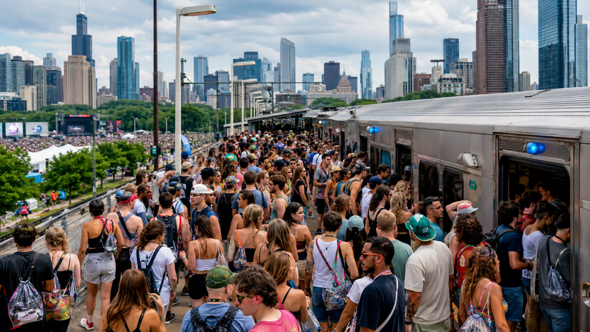 Metra i CTA uvode dodatne polaske zbog Lollapalooze