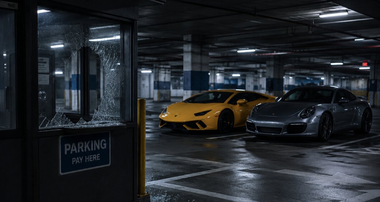 Filmska pljačka u Philadelphiji: Maskirani razbojnici ukrali Lamborghini i Porsche iz garaže