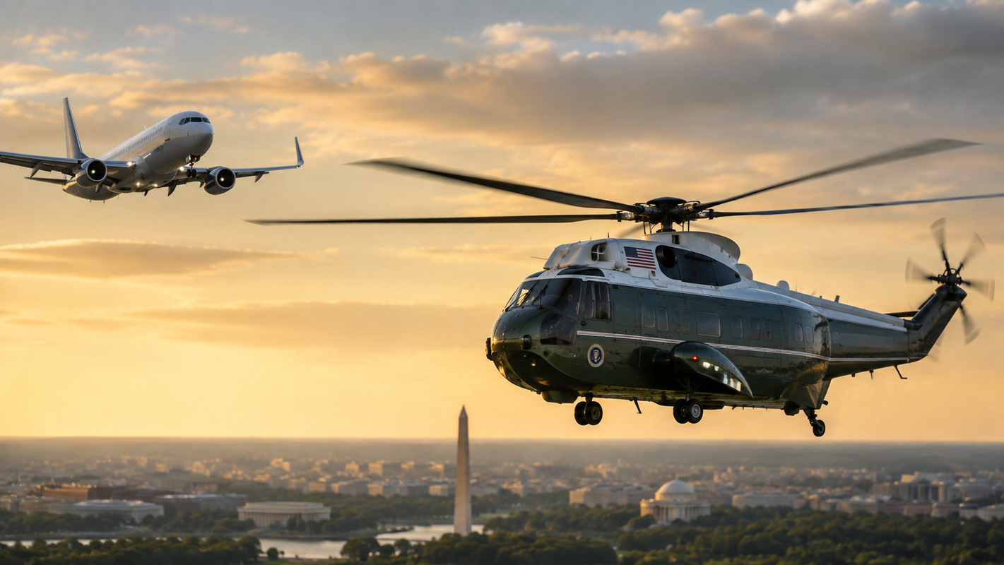 Komercijalni avion prišao helikopteru u kojem je bio Donald Trump: FAA pokrenula istragu