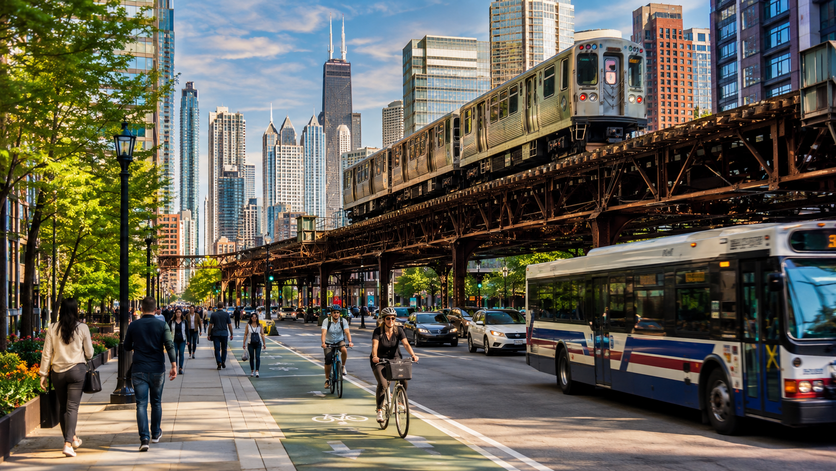 Chicago među najboljim gradovima u SAD za život bez automobila: Ušao u Top 10