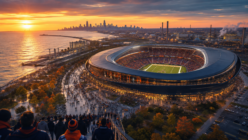 Chicago Bears sve bliže selidbi u Indianu: George McCaskey potvrdio da klub „ide napred“ sa stadionom u Hammond-u