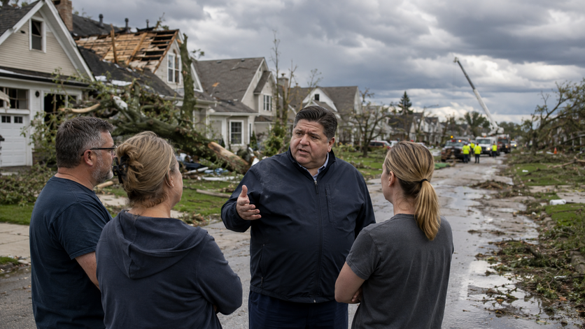Pritzker optužio Trump-ovu administraciju da je „okrenula leđa“ Illinois-u posle razornih oluja