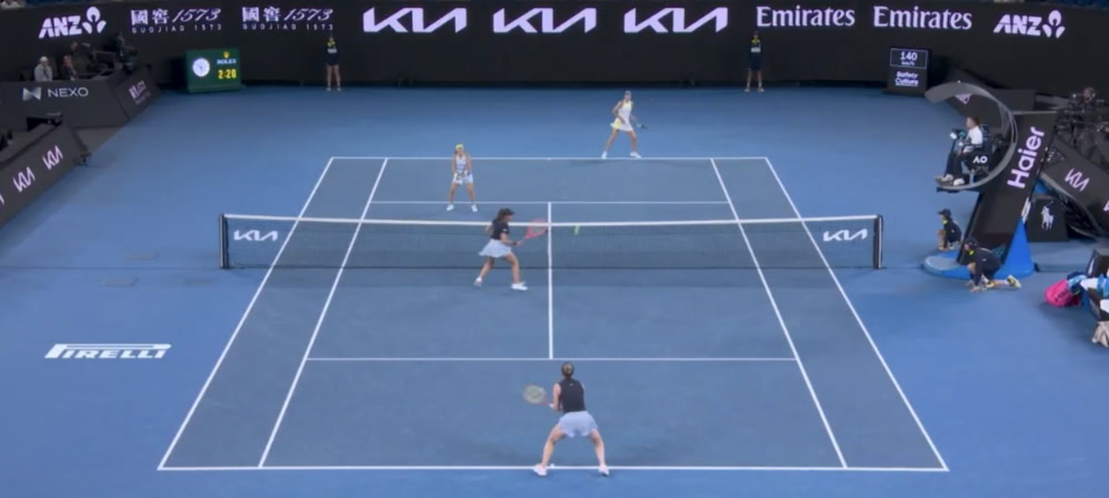 Aleksandra Krunić u finalu Australijan opena u konkurenciji dublova