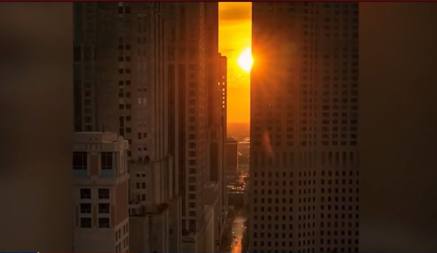 Sunce će se uklopiti između nebodera