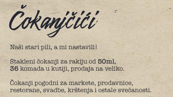 PRODAJA COKANJA ZA RAKIJU NA VELIKO