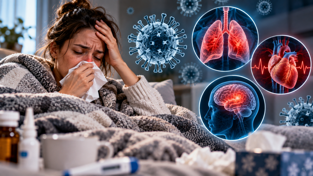 „Long flu“ može da traje mesecima: Istraživači upozoravaju na probleme sa srcem, plućima i rizik od dijabetesa