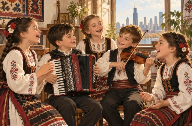 „Zlatni Vezić“ u Čikagu: Novi dečji program povezuje najmlađe sa srpskom tradicijom
