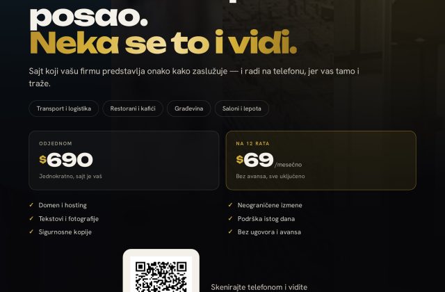 izrada web sajtova