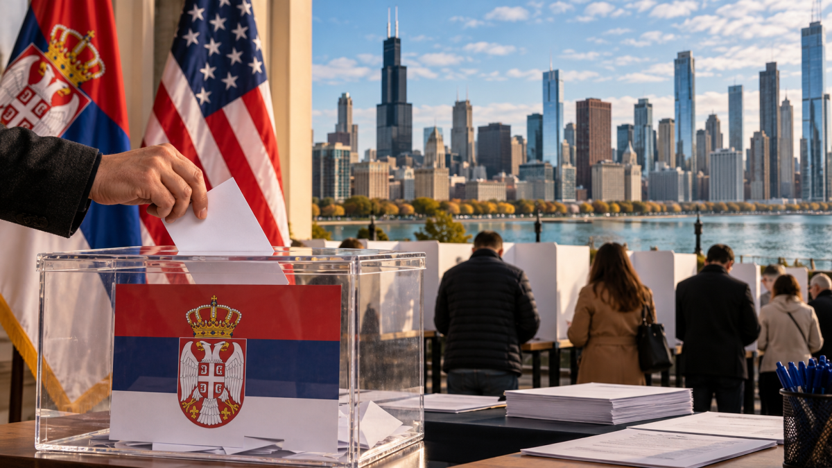 Srbi u Americi izlaze na izbore 25. oktobra: U Čikagu skoro 1.800 birača na jednom mestu, a glasanje počinje već u 1 ujutru