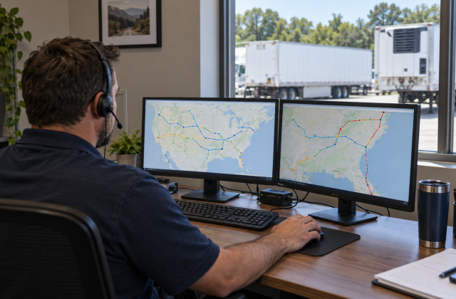Dispatch service za kontraktore i kamionske firme