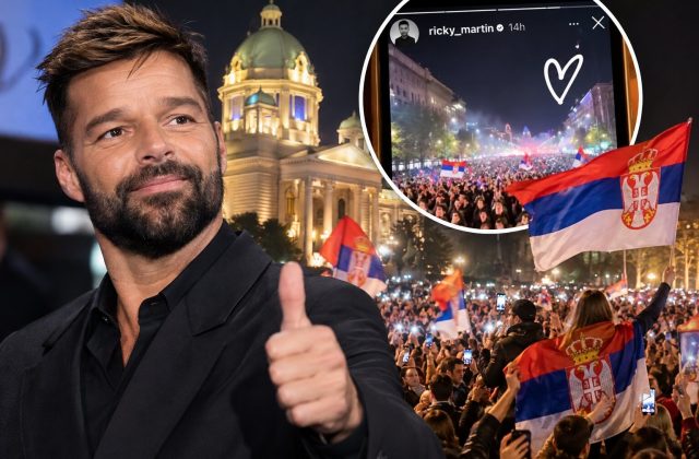 Ricky Martin objavio snimke iz Srbije i izazvao veliku pažnju: Evo šta je svetska zvezda poručila nakon pobede studenata