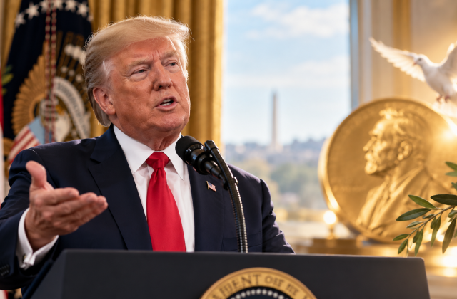 Donald Trump: Zaslužujem Nobelovu nagradu za mir, ali sumnjam da ću je dobiti